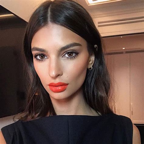 emrata ysl lipstick|emily ratajowksi lips.